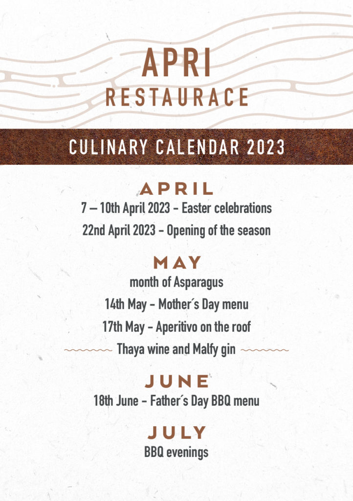 Culinary calendar